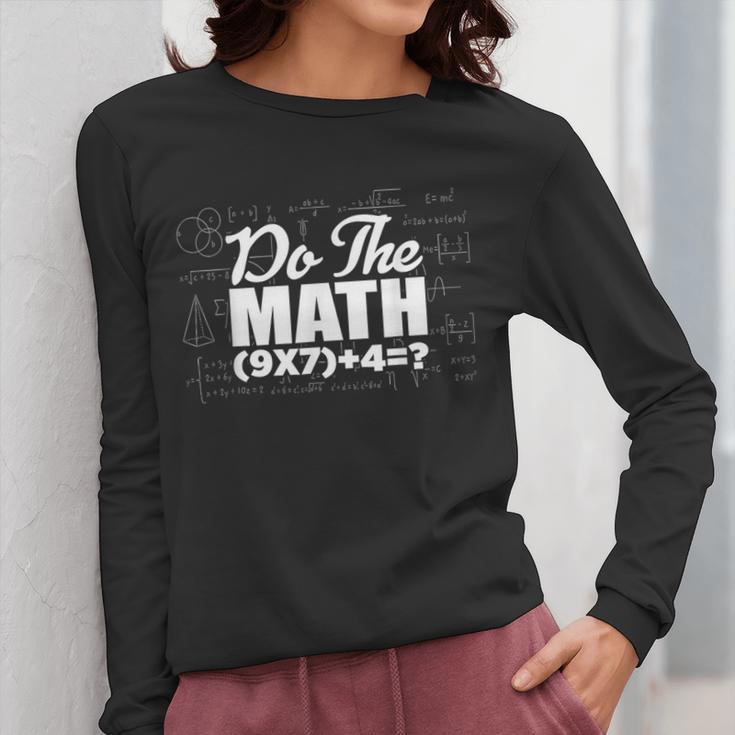 Do The Math 67 Meme Six Seven Men Women Teacher Women Long Sleeve T-Shirt, funny design Do The Math 67 Meme Six Seven Men Women Teacher Women Long Sleeve T-Shirt, funny design