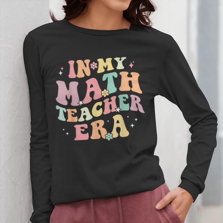 In My Math Teacher Era Retro Back To School Groovy Teacher Men Women Women Long Sleeve T-Shirt, Groovy Teacher Gifts, funny design In My Math Teacher Era Retro Back To School Groovy Teacher Men Women Women Long Sleeve T-Shirt, Groovy Teacher Gifts, funny design