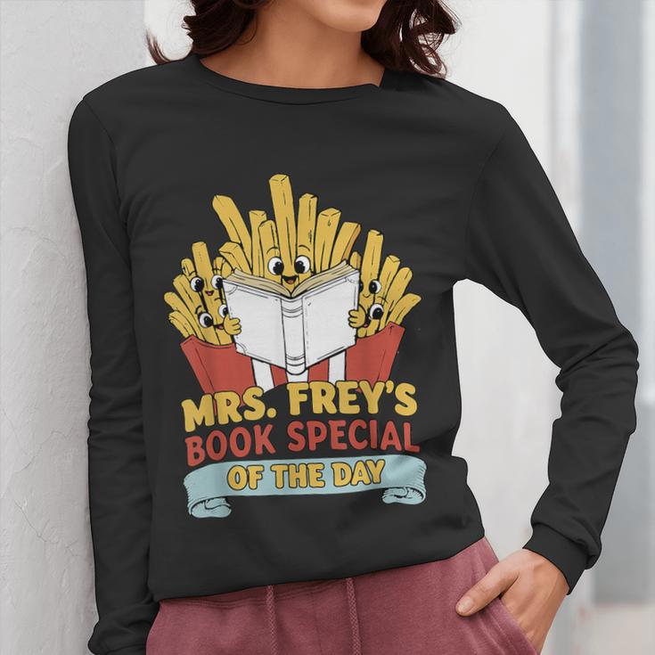 Mrs Frey Book Special Reading Elementary Teacher Women Long Sleeve T-Shirt, funny design Mrs Frey Book Special Reading Elementary Teacher Women Long Sleeve T-Shirt, funny design