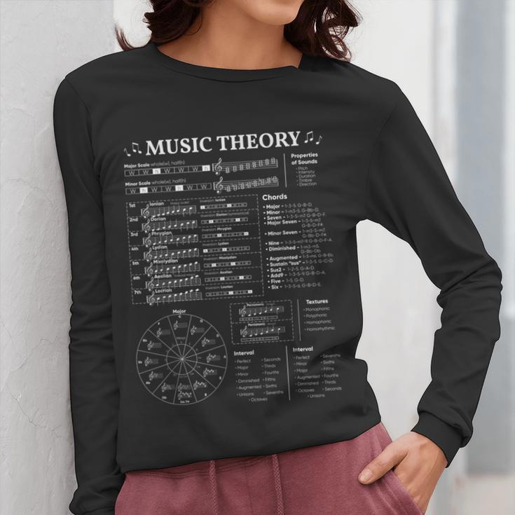 Music Theory Music Teacher Musician Learning School Women Long Sleeve T-Shirt, funny design Music Theory Music Teacher Musician Learning School Women Long Sleeve T-Shirt, funny design