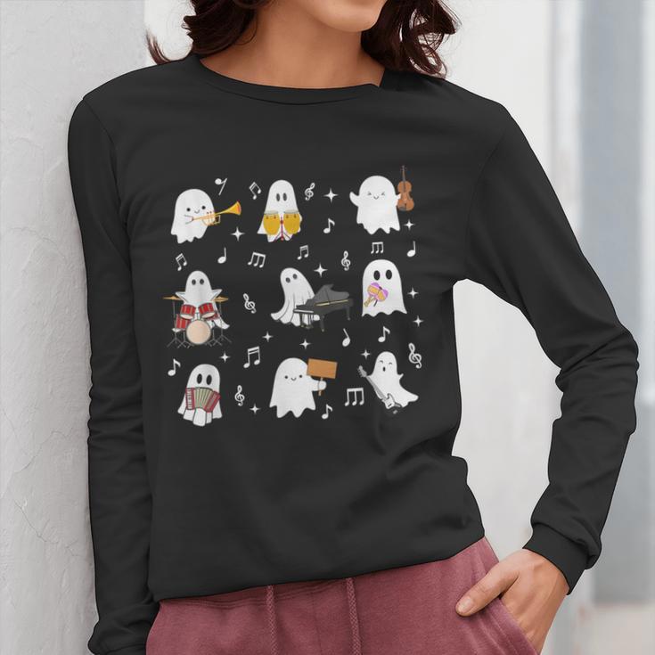 Music Teacher Halloween Music Teacher Education Women Long Sleeve T-Shirt, funny design Music Teacher Halloween Music Teacher Education Women Long Sleeve T-Shirt, funny design