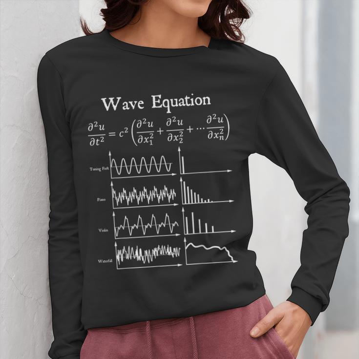 Nerdy Wave Equation Music Physics Science Math Teacher Geek Men Women Girls Kids Women Long Sleeve T-Shirt, Science Teacher Gifts, funny design Nerdy Wave Equation Music Physics Science Math Teacher Geek Men Women Girls Kids Women Long Sleeve T-Shirt, Science Teacher Gifts, funny design