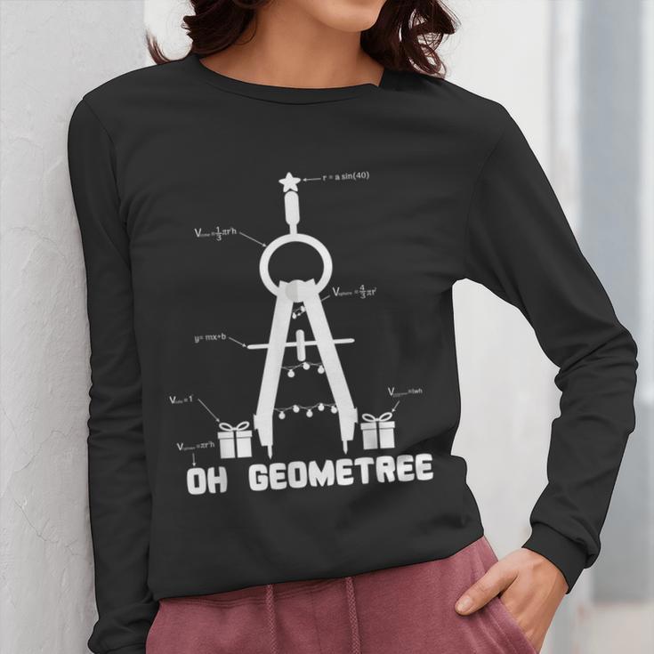 Oh Geometree Math Teacher Geometry Christmas Tree For Men Women Kids Women Long Sleeve T-Shirt, funny design Oh Geometree Math Teacher Geometry Christmas Tree For Men Women Kids Women Long Sleeve T-Shirt, funny design