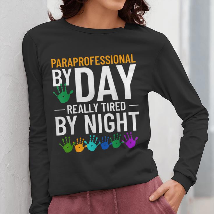 Paraprofessional Educator Teacher Para Classroom Assistant Women Long Sleeve T-Shirt, funny design Paraprofessional Educator Teacher Para Classroom Assistant Women Long Sleeve T-Shirt, funny design