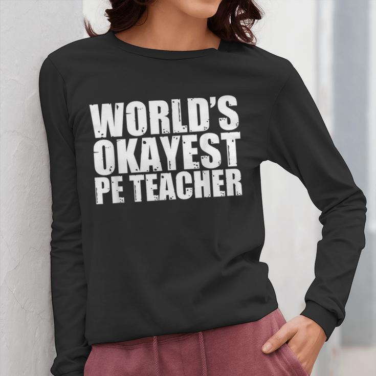 PE Teacher Women Long Sleeve T-Shirt, Pe Teacher Gifts, funny design PE Teacher Women Long Sleeve T-Shirt, Pe Teacher Gifts, funny design
