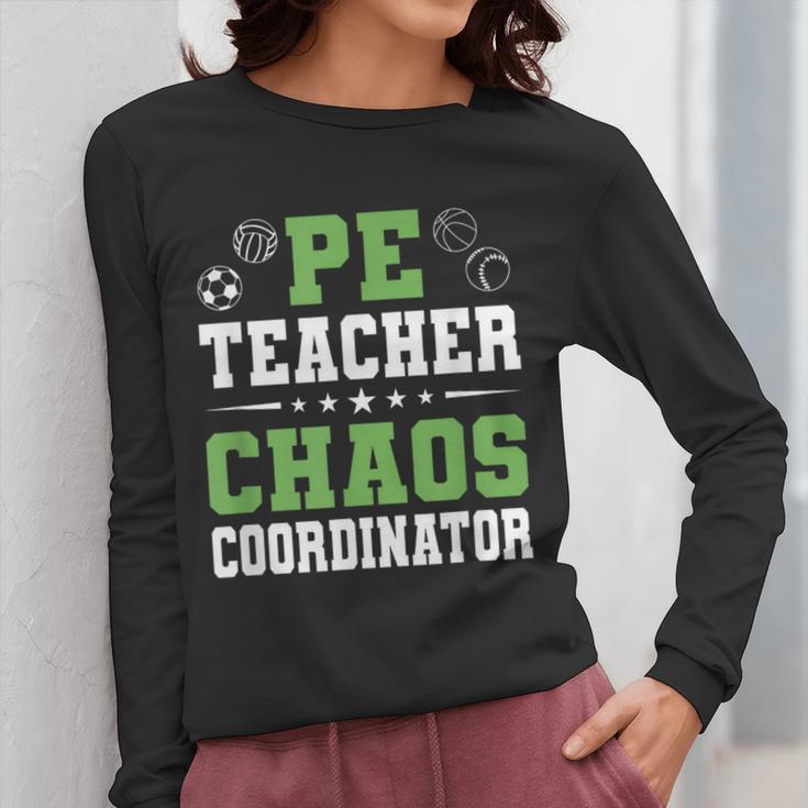 Physical Education PE Teacher School Women Long Sleeve T-Shirt, Pe Teacher Gifts, funny design Physical Education PE Teacher School Women Long Sleeve T-Shirt, Pe Teacher Gifts, funny design