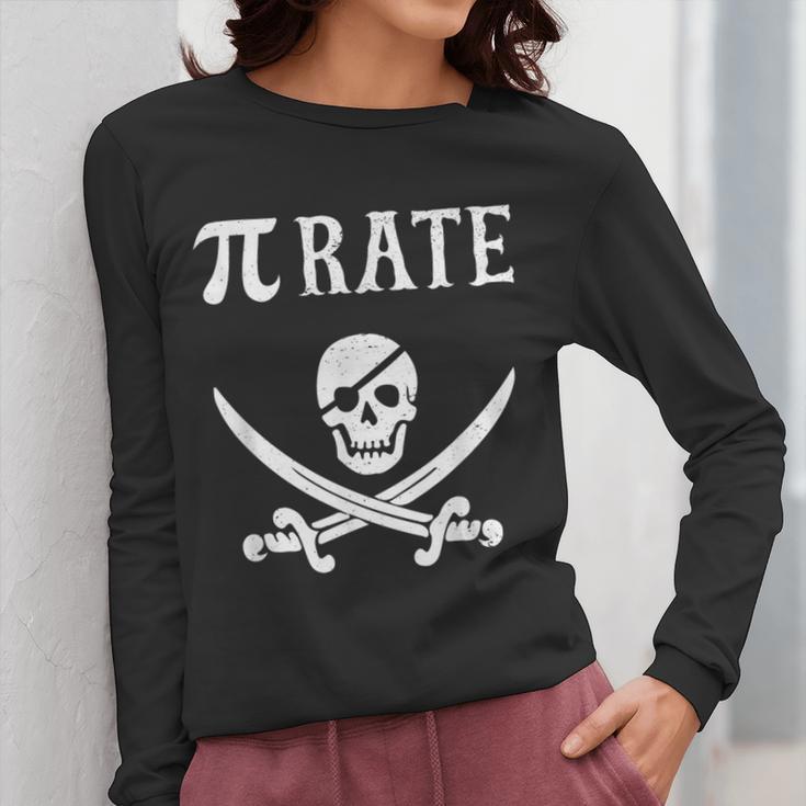 Pi Day Pi Rate Pirate For Teachers Women Long Sleeve T-Shirt, funny design Pi Day Pi Rate Pirate For Teachers Women Long Sleeve T-Shirt, funny design