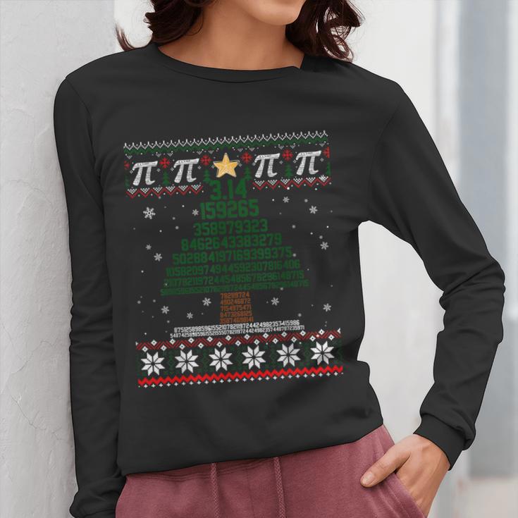 Pi Tree Christmas Math Teacher Ugly Sweater Men Women Kids Women Long Sleeve T-Shirt, funny design Pi Tree Christmas Math Teacher Ugly Sweater Men Women Kids Women Long Sleeve T-Shirt, funny design