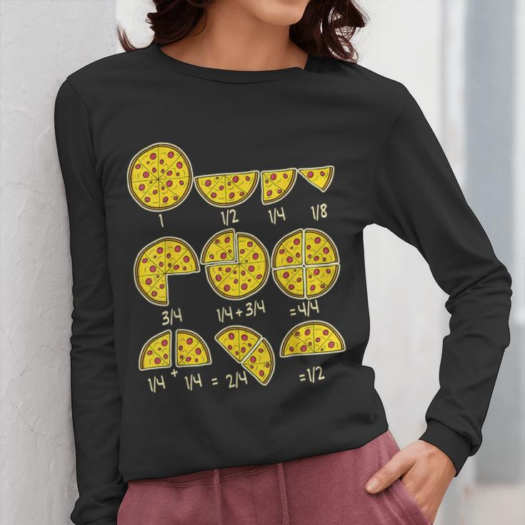 Pizza Salami Cheese Quick Math Fractions Math Teachers For Men Women Girls Kids Women Long Sleeve T-Shirt, funny design Pizza Salami Cheese Quick Math Fractions Math Teachers For Men Women Girls Kids Women Long Sleeve T-Shirt, funny design