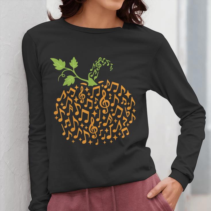 Pumpkin Music Notes Fall Teacher Autumn Halloween Women Long Sleeve T-Shirt, funny design Pumpkin Music Notes Fall Teacher Autumn Halloween Women Long Sleeve T-Shirt, funny design