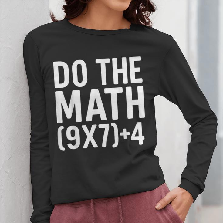 Retro Do The Math Teacher For Men Women Kid Boy Girl Women Long Sleeve T-Shirt, funny design Retro Do The Math Teacher For Men Women Kid Boy Girl Women Long Sleeve T-Shirt, funny design