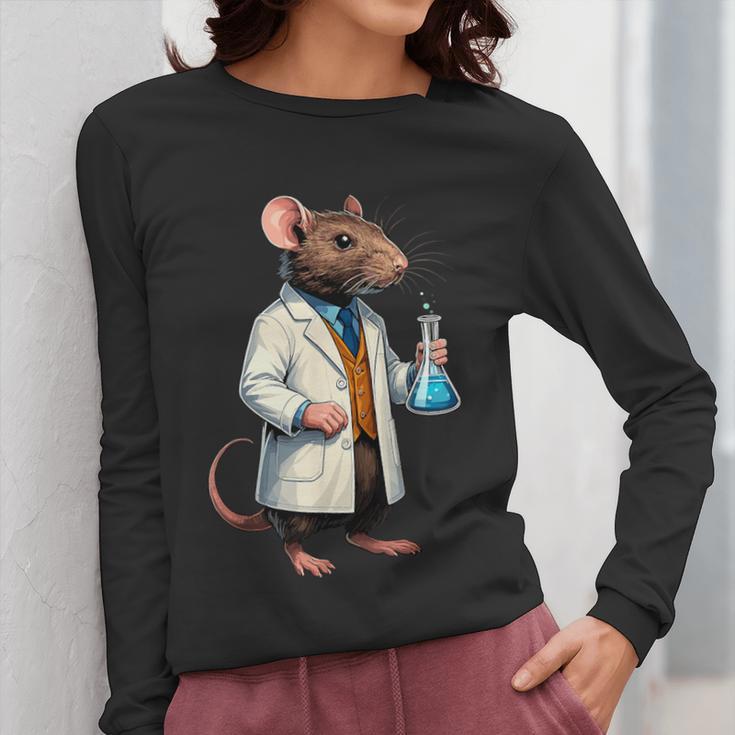 Science Rat Lab Science Scientist Mouse Teacher Chemistry Women Long Sleeve T-Shirt, Science Teacher Gifts, funny design Science Rat Lab Science Scientist Mouse Teacher Chemistry Women Long Sleeve T-Shirt, Science Teacher Gifts, funny design