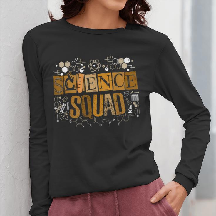 Science Squad Teacher STEM Chemistry Biology Physics Women Long Sleeve T-Shirt, Science Teacher Gifts, funny design Science Squad Teacher STEM Chemistry Biology Physics Women Long Sleeve T-Shirt, Science Teacher Gifts, funny design