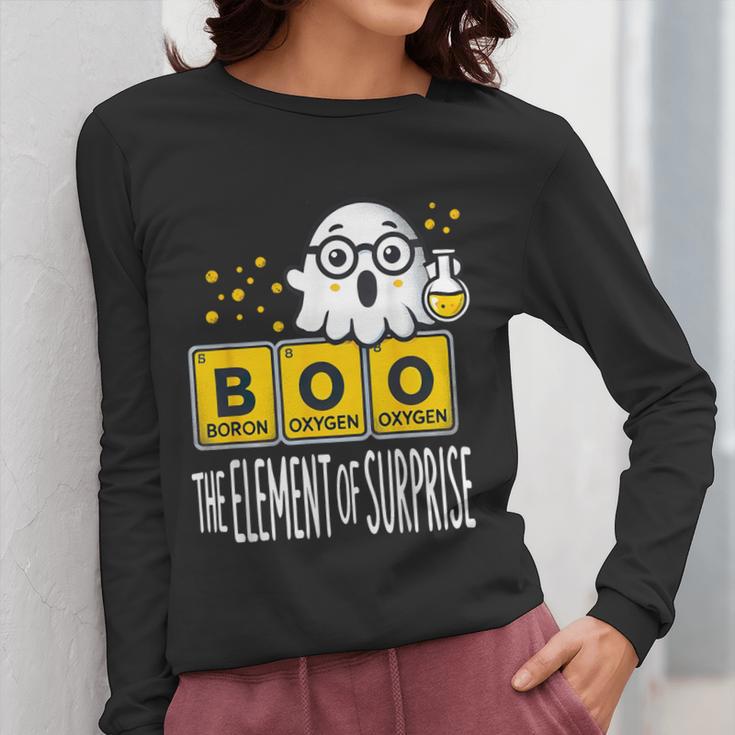 Science Teacher Halloween Elements Of Surprise Chemistry Women Long Sleeve T-Shirt, Science Teacher Gifts, funny design Science Teacher Halloween Elements Of Surprise Chemistry Women Long Sleeve T-Shirt, Science Teacher Gifts, funny design