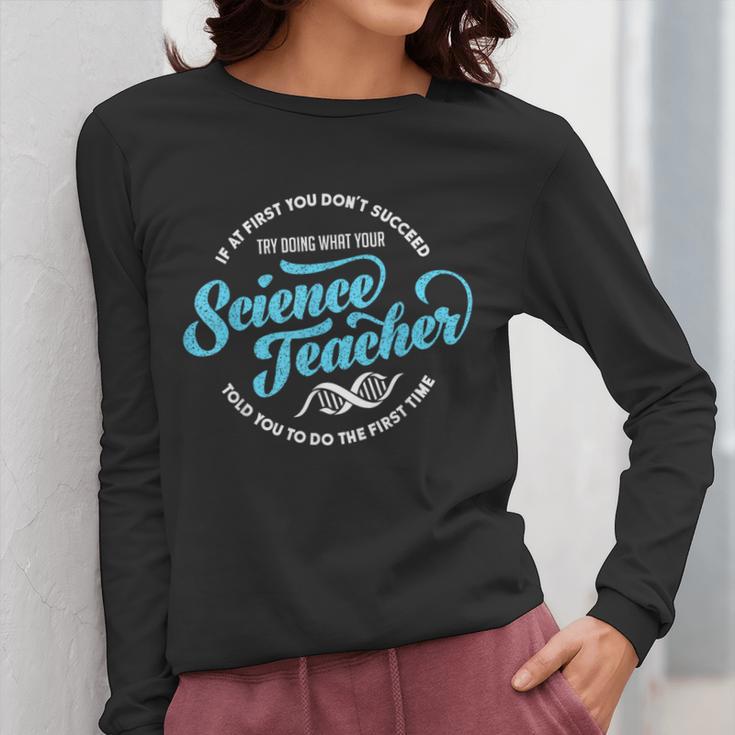 Science Teacher Must Haves Teach Science Teacher Women Long Sleeve T-Shirt, Science Teacher Gifts, funny design Science Teacher Must Haves Teach Science Teacher Women Long Sleeve T-Shirt, Science Teacher Gifts, funny design