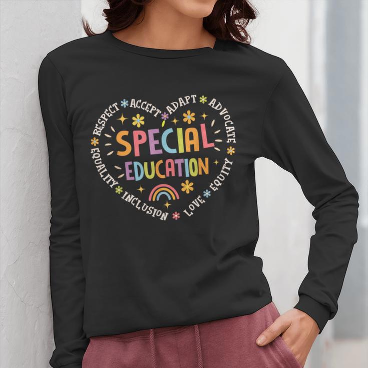Special Education Squad Dream Team SPED Teacher Appreciation Women Long Sleeve T-Shirt, funny design Special Education Squad Dream Team SPED Teacher Appreciation Women Long Sleeve T-Shirt, funny design