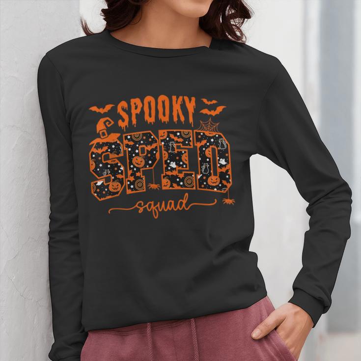 Sped Squad Team Special Education Teacher Halloween Women Long Sleeve T-Shirt, funny design Sped Squad Team Special Education Teacher Halloween Women Long Sleeve T-Shirt, funny design