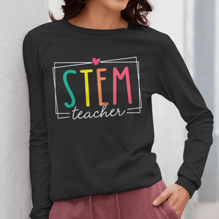 STEM Teacher Science Appreciation Women Back To School Women Long Sleeve T-Shirt, Science Teacher Gifts, funny design