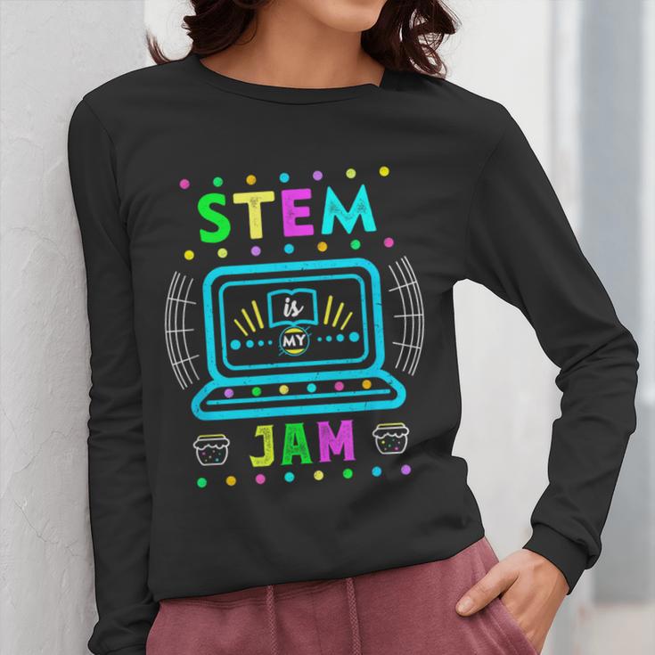 STEM Teacher Shirt STEM Teacher Tshirts STEM Is My Jam Women Long Sleeve T-Shirt, funny design STEM Teacher Shirt STEM Teacher Tshirts STEM Is My Jam Women Long Sleeve T-Shirt, funny design