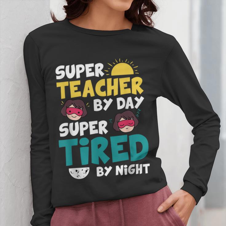 Super Hero Teacher Superheroes Women Long Sleeve T-Shirt, Super Teacher Gifts, funny design Super Hero Teacher Superheroes Women Long Sleeve T-Shirt, Super Teacher Gifts, funny design