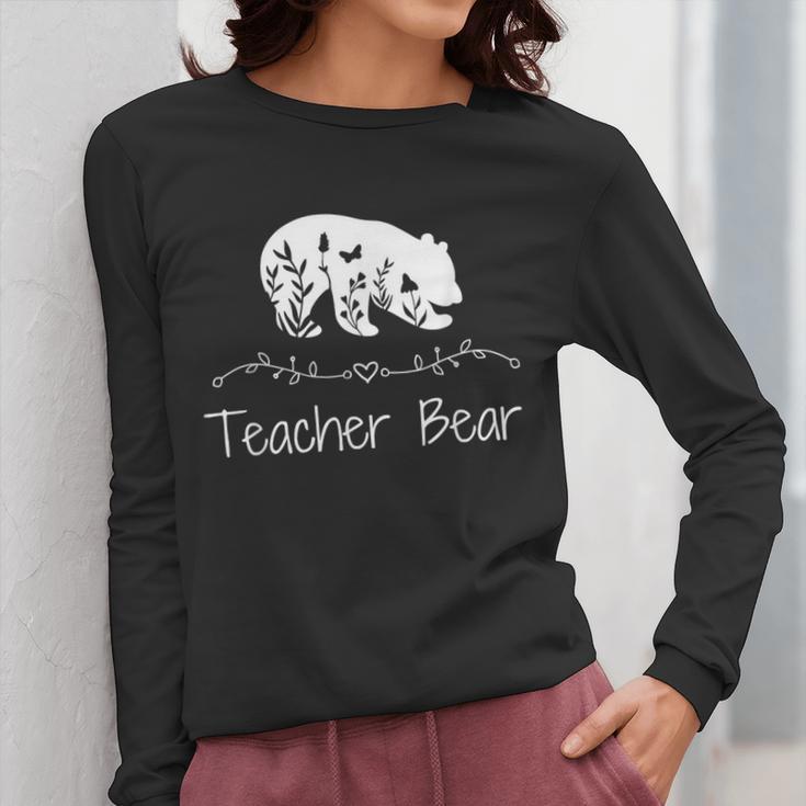 Teacher Bear For Educators Teacher Appreciation Women Long Sleeve T-Shirt, funny design Teacher Bear For Educators Teacher Appreciation Women Long Sleeve T-Shirt, funny design