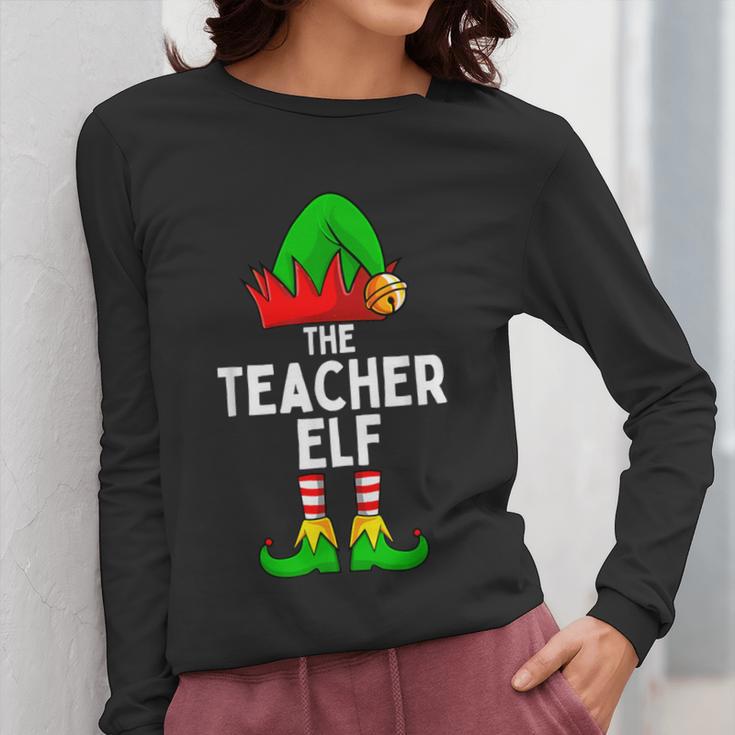 Teacher Elf Matching Family Christmas Women Men Women Long Sleeve T-Shirt, funny design Teacher Elf Matching Family Christmas Women Men Women Long Sleeve T-Shirt, funny design