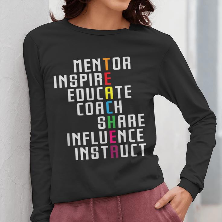 Teacher Inspirational Educator Favorite School Teacher Men Women Girls Kids Women Long Sleeve T-Shirt, funny design Teacher Inspirational Educator Favorite School Teacher Men Women Girls Kids Women Long Sleeve T-Shirt, funny design