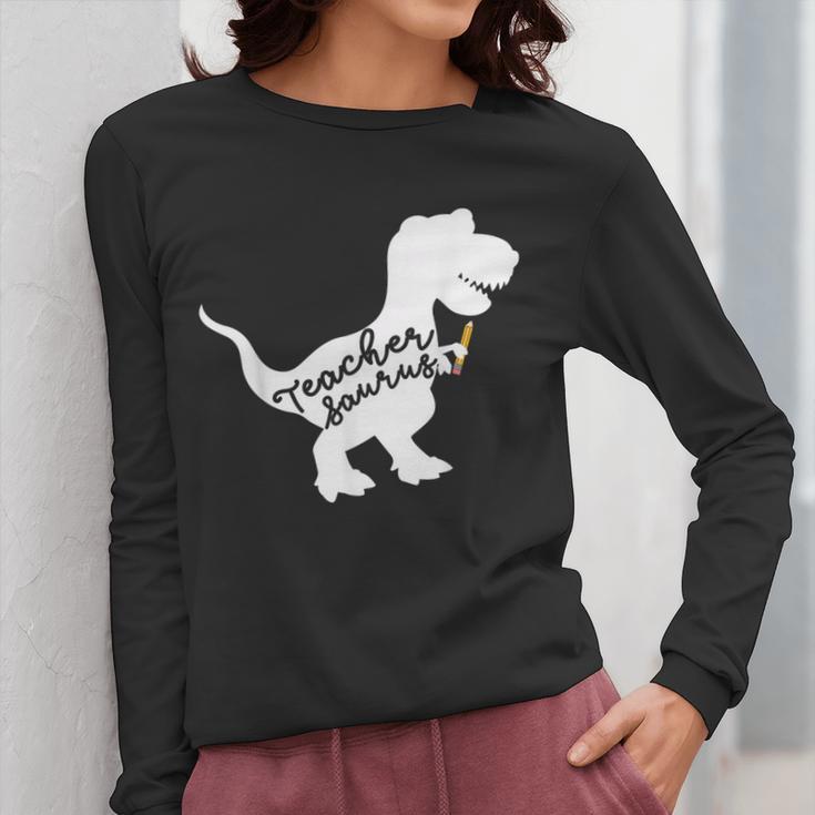 Teacher Saurus T Shirt For Men And Women Women Long Sleeve T-Shirt, funny design Teacher Saurus T Shirt For Men And Women Women Long Sleeve T-Shirt, funny design