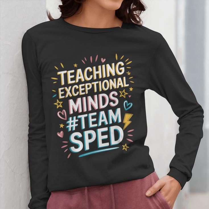 Team Sped Sped Teacher Special Education Teacher Team Women Long Sleeve T-Shirt, funny design