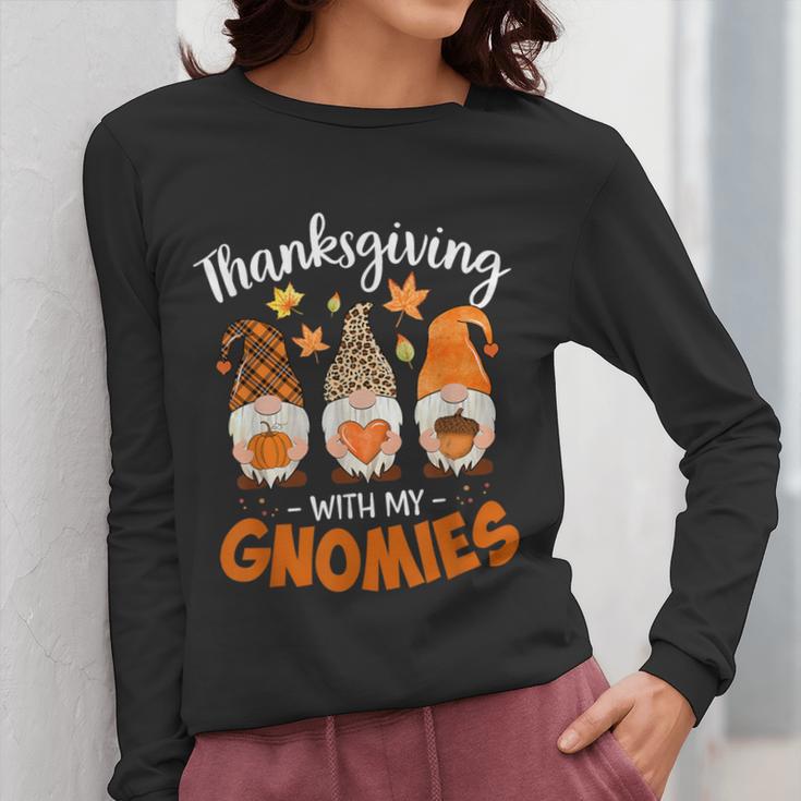 Thanksgiving Shirts For Women With My Gnomies Teachers Gnome Women Long Sleeve T-Shirt, funny design Thanksgiving Shirts For Women With My Gnomies Teachers Gnome Women Long Sleeve T-Shirt, funny design