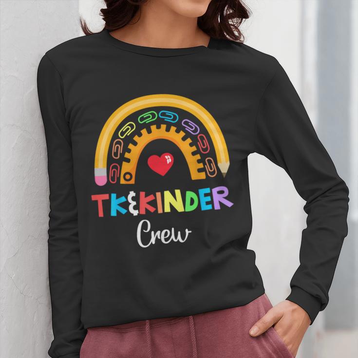 TK And Kinder Crew TK Teacher Transitional Kindergarten PreK Women Long Sleeve T-Shirt, funny design TK And Kinder Crew TK Teacher Transitional Kindergarten PreK Women Long Sleeve T-Shirt, funny design