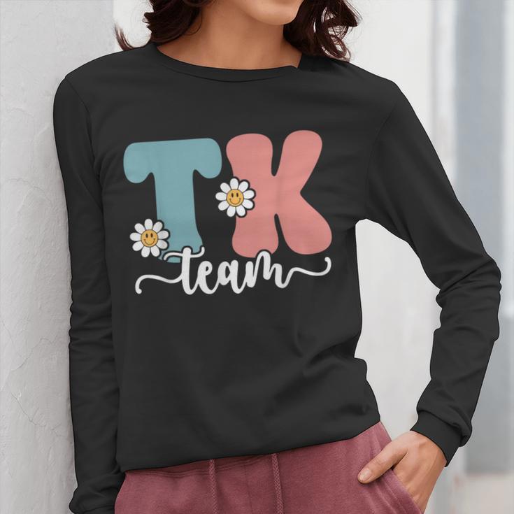 TK Team Back To School Teachers Students Team TK Women Long Sleeve T-Shirt, funny design TK Team Back To School Teachers Students Team TK Women Long Sleeve T-Shirt, funny design