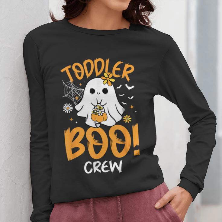 Toddler Boo Crew Babysitters Daycare Teacher Halloween Party Women Long Sleeve T-Shirt, funny design Toddler Boo Crew Babysitters Daycare Teacher Halloween Party Women Long Sleeve T-Shirt, funny design