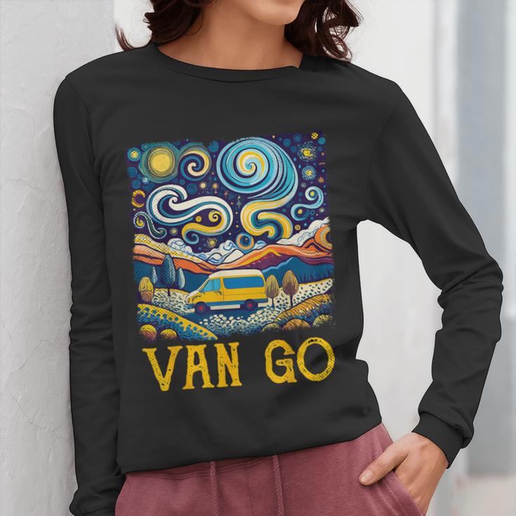 Van Go Vanlife Accessories Artist Art Teacher Women Long Sleeve T-Shirt, funny design Van Go Vanlife Accessories Artist Art Teacher Women Long Sleeve T-Shirt, funny design