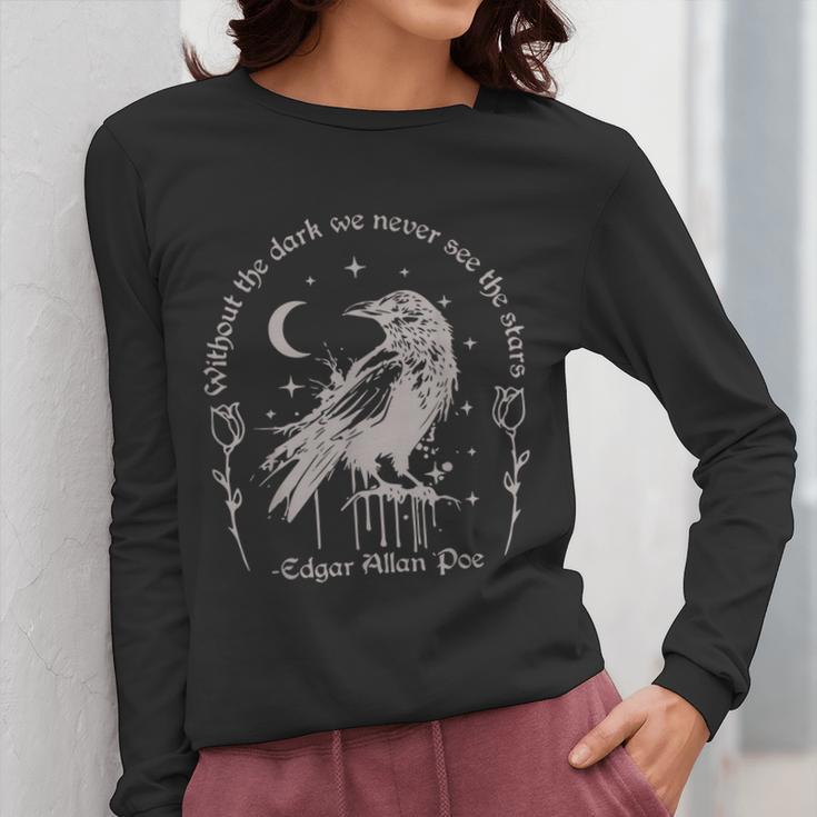 Without The Dark We Never See The Stars Teacher Women Long Sleeve T-Shirt, funny design