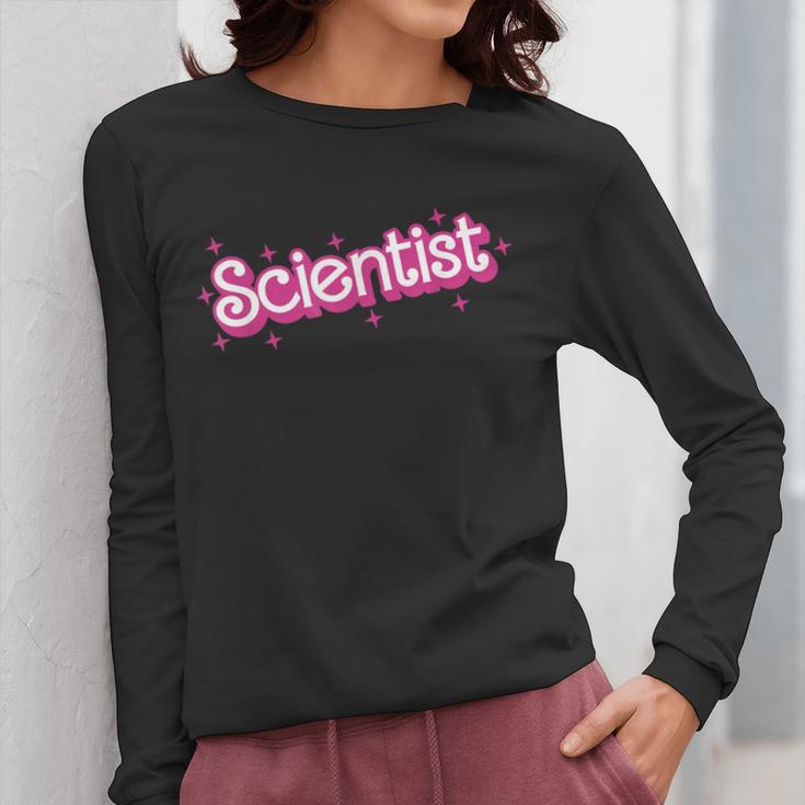 Women Retro Pink Scientist Science Teacher Back To School Women Long Sleeve T-Shirt, Science Teacher Gifts, funny design Women Retro Pink Scientist Science Teacher Back To School Women Long Sleeve T-Shirt, Science Teacher Gifts, funny design