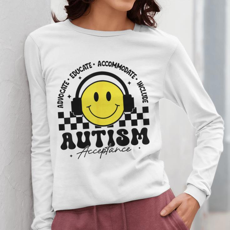 Autism Awareness Acceptance Special Education Teacher Kids Women Long Sleeve T-Shirt, funny design Autism Awareness Acceptance Special Education Teacher Kids Women Long Sleeve T-Shirt, funny design