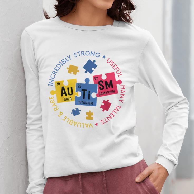Autism Awareness Shirt Periodic Puzzle Science Teacher Men Women Kids Women Long Sleeve T-Shirt, Science Teacher Gifts, funny design Autism Awareness Shirt Periodic Puzzle Science Teacher Men Women Kids Women Long Sleeve T-Shirt, Science Teacher Gifts, funny design