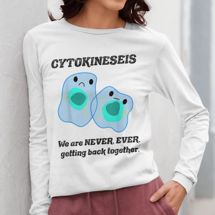 Biology T Shirts Science Biology Teacher Idea Women Long Sleeve T-Shirt, Science Teacher Gifts, funny design
