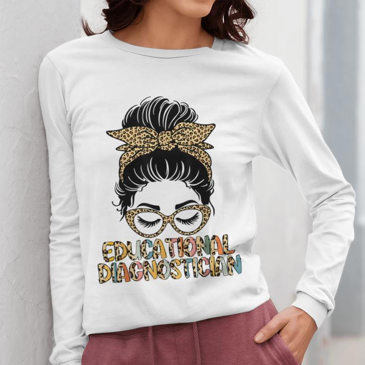 Cute Educational Diagnostician Teacher Appreciation Week Men Women Women Long Sleeve T-Shirt, funny design Cute Educational Diagnostician Teacher Appreciation Week Men Women Women Long Sleeve T-Shirt, funny design