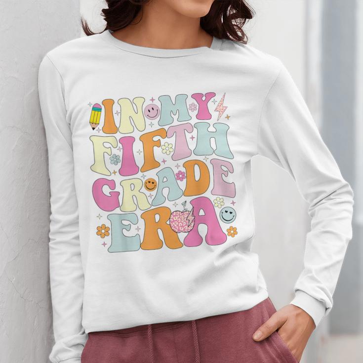 In My Fifth Grade Era 5th Grade Era Teacher Back To School Women Long Sleeve T-Shirt, funny design In My Fifth Grade Era 5th Grade Era Teacher Back To School Women Long Sleeve T-Shirt, funny design
