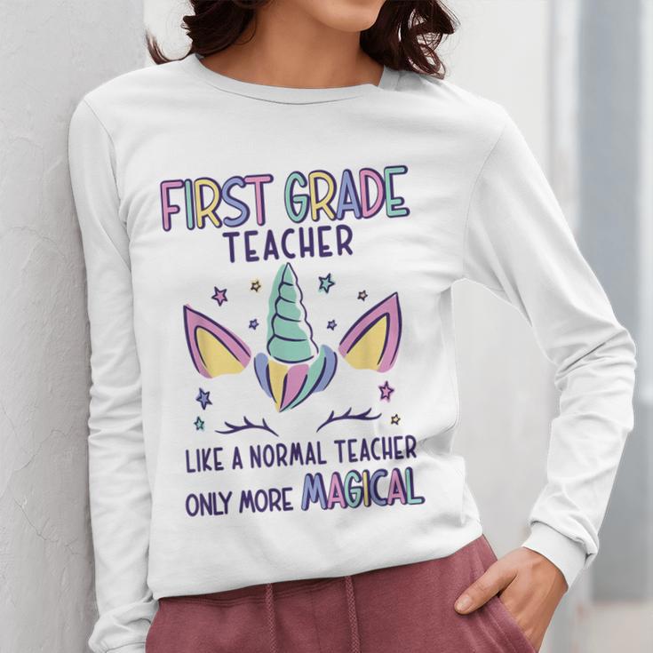 First Grade Teacher Definition Women Long Sleeve T-Shirt, First Grade Teacher Gifts, funny design First Grade Teacher Definition Women Long Sleeve T-Shirt, First Grade Teacher Gifts, funny design