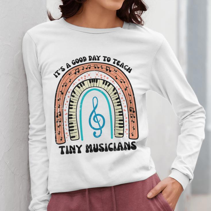 Good Day To Teach Tiny Musicians Piano Music Teacher Women Women Long Sleeve T-Shirt, funny design Good Day To Teach Tiny Musicians Piano Music Teacher Women Women Long Sleeve T-Shirt, funny design