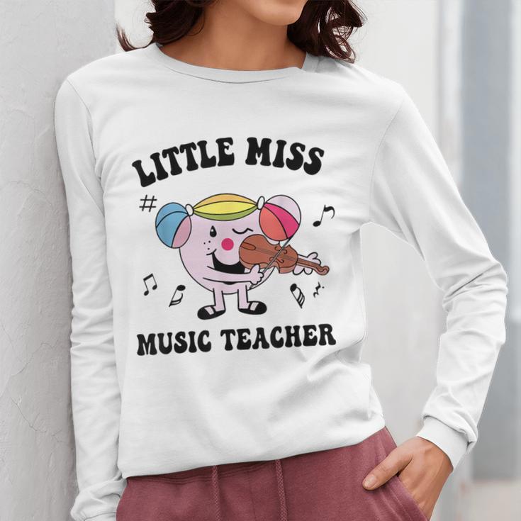 Little Miss Music Teacher Music Teacher Team Women Long Sleeve T-Shirt, funny design Little Miss Music Teacher Music Teacher Team Women Long Sleeve T-Shirt, funny design