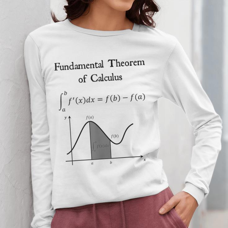 Nerdy Fundamental Theorem Of Calculus Math Teacher Geek Women Long Sleeve T-Shirt, funny design Nerdy Fundamental Theorem Of Calculus Math Teacher Geek Women Long Sleeve T-Shirt, funny design