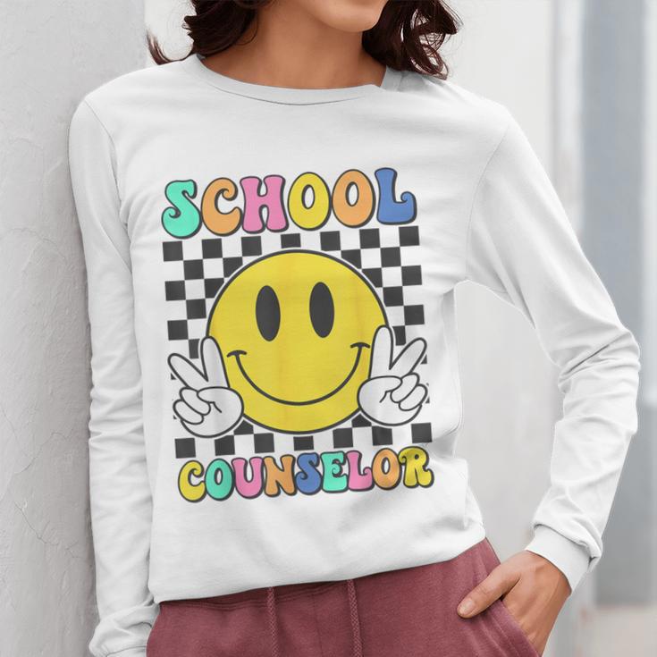 School Counselor Teacher Counseling Office School Guidance Women Long Sleeve T-Shirt, funny design School Counselor Teacher Counseling Office School Guidance Women Long Sleeve T-Shirt, funny design
