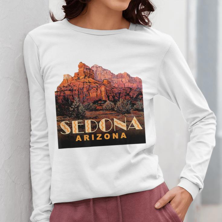 Sedona s Sedona Arizona Shirts T-Shirt Women Long Sleeve T-Shirt, funny design