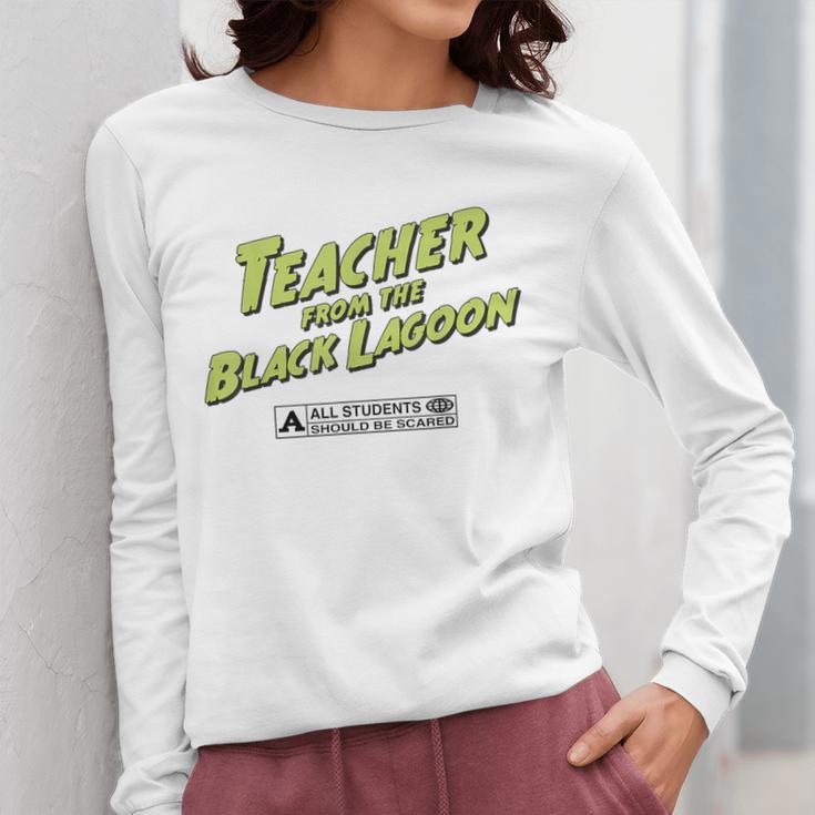 Teacher Halloween Tshirt Teacher From The Lagoon Men Women Women Long Sleeve T-Shirt, funny design Teacher Halloween Tshirt Teacher From The Lagoon Men Women Women Long Sleeve T-Shirt, funny design