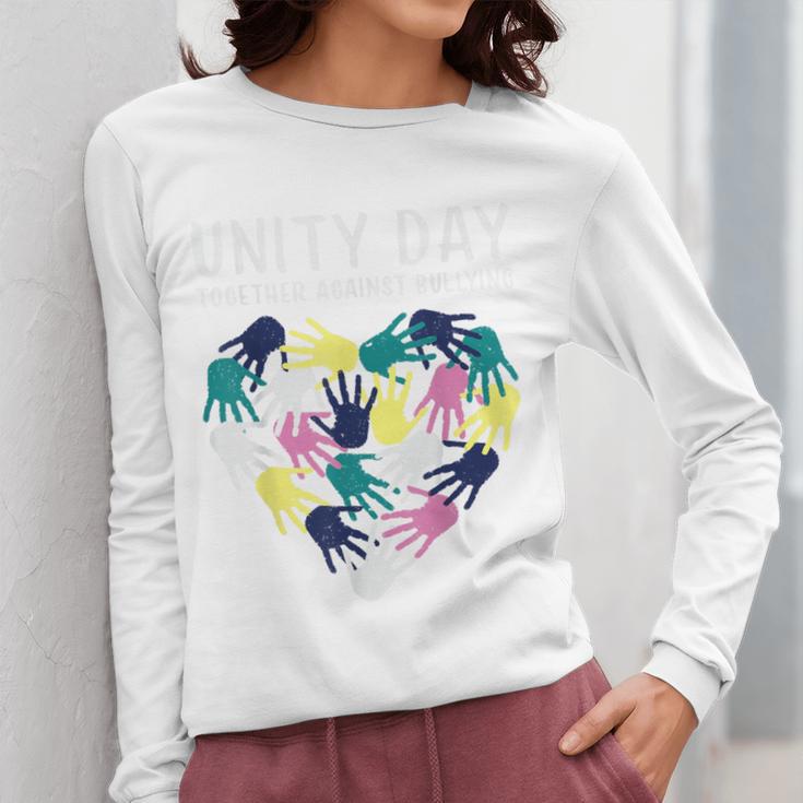 Together Against Bullying Unity Day Teachers Kids Toddler Women Long Sleeve T-Shirt, funny design Together Against Bullying Unity Day Teachers Kids Toddler Women Long Sleeve T-Shirt, funny design