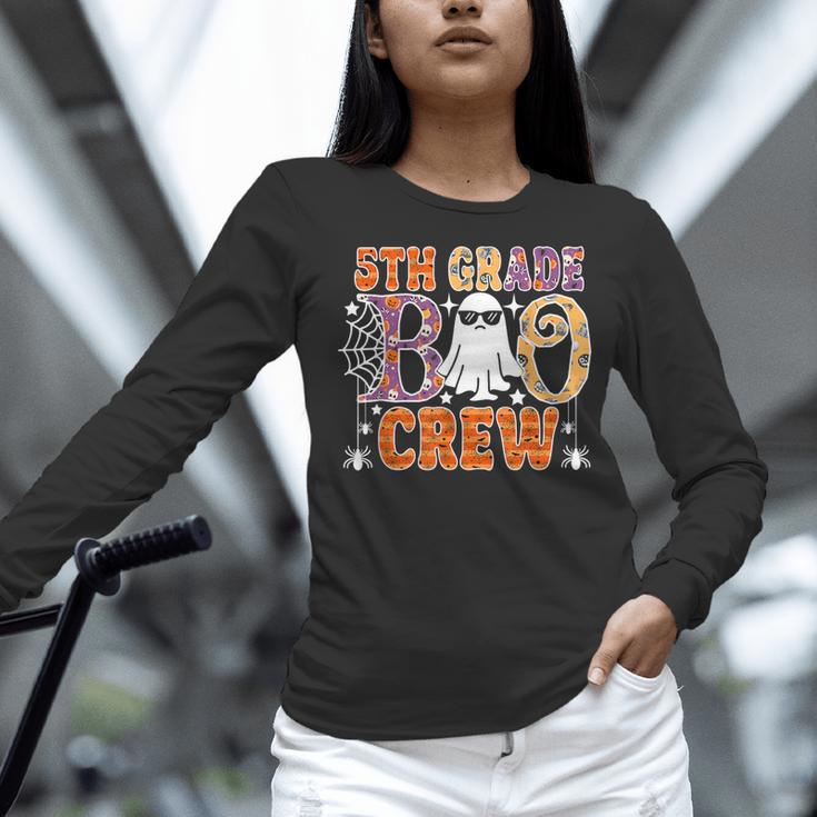 5th Grade Boo Crew Halloween Teachers Students Women Long Sleeve T-Shirt, gift for family, gift for coworker 5th Grade Boo Crew Halloween Teachers Students Women Long Sleeve T-Shirt, gift for family, gift for coworker